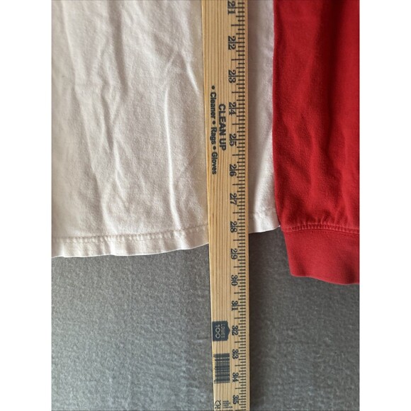 Vintage Three Squares Louisville Cardinals Long Sleeve Shirt Retro Thumb Holes M - Picture 6 of 7